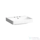Laufen Pro S 60x46,5 cm-es mosdó 3 csaplyukkal,LCC Active bevonattal,fehér H810963A001081