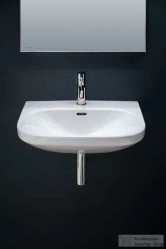 Laufen Lua 55x46 cm-es mosdó egy csaplyukkal,LCC bevonattal,H8110814001041