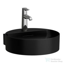   Laufen Val SaphirKeramik 40x42,5 cm-es mosdó,matt fekete H8112817161041