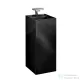 Laufen Kartell By Laufen szabadon álló mosdó, speciális rejtett lefolyóval,Fényes fekete H8113310201111