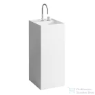Laufen Kartell By Laufen szabadon álló mosdó 2 csaplyukkal,túlfolyó nélkül,speciális rejtett lefolyóval,LCC bevonattal,fehér H8113314008151