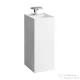 Laufen Kartell By Laufen szabadon álló mosdó, speciális rejtett lefolyóval,Matt fehér H8113317571111
