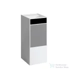 Laufen Kartell By Laufen szabadon álló mosdó csaplyuk és túlfolyó nélkül,speciális rejtett lefolyóval,fehér,fekete,szürke H811331D031121