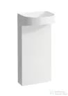 Laufen Sonar 41x38 cm-es szabadon álló mosdó armatúrapad nélkül,matt fehér H8113417571121
