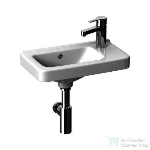 Jika Cubito 45x25 cm-es mosdó jobb oldali csaplyukkal, fehér H8114240001061