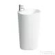 Laufen Palomba 52,5x43,5 cm-es szabadon álló mosdó LCC bevonattal, fali csatlakozással H8118044001041