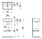 Laufen Pro 45x34 mosdó H8119510001041( 811951 )