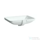 Laufen Pro S 49x36 cm-es alulról beépíthető csiszolt mosdó,fehér H8119610001091