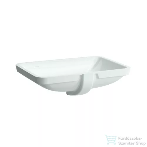 Laufen Pro S 49x36 cm-es alulról beépíthető csiszolt mosdó,fehér H8119610001091