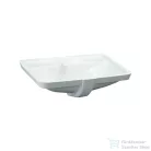 Laufen Pro S 49x36 cm-es alulról beépíthető mosdó csaplyuk nélkül,fehér H8119660001091