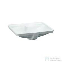  Laufen Pro S 49x36 cm-es alulról beépíthető mosdó csaplyuk nélkül,fehér H8119660001091