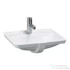 Laufen Pro S 49x36 cm-es alulról beépíthető mosdó csaplyukkal,LCC Active bevonattal,fehér H811966A001041