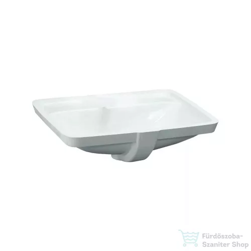 Laufen Pro S 49x36 cm-es alulról beépíthető mosdó csaplyuk nélkül,LCC Active bevonattal,fehér H811966A001091