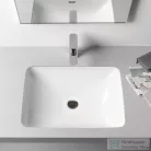Laufen Pro S 55x38 cm-es alulról beépíthető csiszolt mosdó LCC bevonattal,fehér H8119684001091