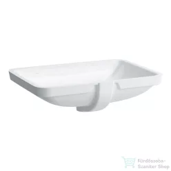   Laufen Pro S 55x38 cm-es alulról beépíthető csiszolt mosdó LCC Active bevonattal,fehér H811968A001091