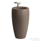 Laufen Ilbagnoalessi One 53x53x90 cm-es mosdó integrált mosdólábbal,Cafe matt H8119721881041