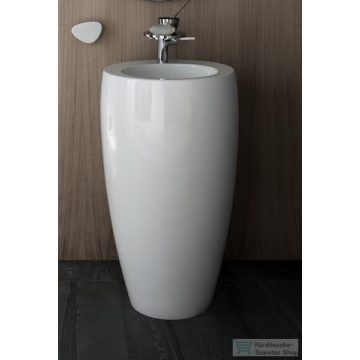   Laufen Ilbagnoalessi One 53x53x90 mosdó, integrált mosdólábbal H8119724001041 ( 811972 )
