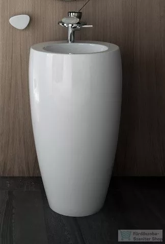 Laufen Ilbagnoalessi One 53x53x90 mosdó, integrált mosdólábbal H8119724001041 ( 811972 )