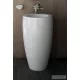 Laufen Ilbagnoalessi One 53x53x90 mosdó, integrált mosdólábbal H8119724001041 ( 811972 )