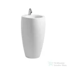 Laufen Ilbagnoalessi One 53x53x90 mosdó, integrált mosdólábbal H8119724001041 ( 811972 )