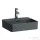 Laufen VAL SaphirKeramik 45x38 cm-es pultra ültethető mosdó, matt graphite H8122807581041
