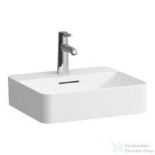   Laufen Val SaphirKeramik 45x38 cm-es pultra ültethető mosdó LCC Active bevonattal,fehér H812280A001041