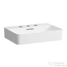 Laufen Val SaphirKeramik 55x40 cm-es pultra ültethető mosdó 3 csaplyukkal,fehér H8122840001081
