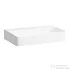 Laufen Val SaphirKeramik 55x40 cm-es pultra ültethető mosdó csaplyuk és túlfolyó nélkül,matt fehér H8122847571121