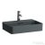 Laufen VAL SaphirKeramik 55x40 cm-es pultra ültethető mosdó, matt graphite H8122847581041