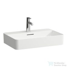   Laufen Val SaphirKeramik 60x40 cm-es pultra ültethető mosdó LCC bevonattal,fehér H8122854001041