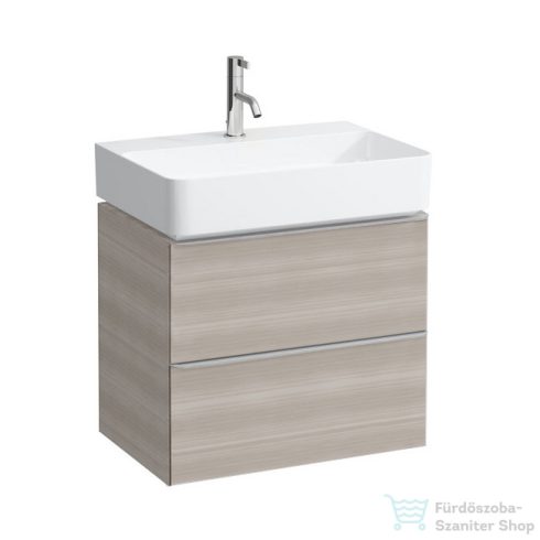 Laufen Val SaphirKeramik 60x40 cm-es pultra ültethető mosdó túlfolyó nélkül,matt fehér H8122857571111