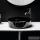 Laufen Kartell 42 cm-es pultra ültethető mosdótál,fényes fekete H8123310201121