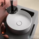 Laufen Kartell 42 cm-es pultra ültethető mosdótál LCC bevonattal,fehér H8123314001121