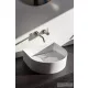 Laufen Sonar 41x36,5 cm-es csaplyuk nélküli mosdótál,túlfolyó nélkül,LCC beonattal,fehér H8123424001121