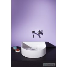   Laufen Sonar 41x36,5 Mosdótál, textúrával, armatúrapad nélkül H8123430001121 ( 812343 )