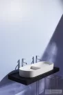 Laufen Sonar 100x37 Mosdótál, armatúrapad nélkül H8123480001121 ( 812348 )