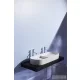 Laufen Sonar 100x37 Mosdótál, armatúrapad nélkül H8123480001121 ( 812348 )