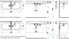 Laufen Sonar 100x37 Mosdótál, armatúrapad nélkül H8123480001121 ( 812348 )