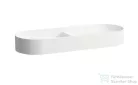 Laufen Sonar 100x37 cm-es csaplyuk nélküli mosdótál LCC bevonattal,fehér H8123484001121