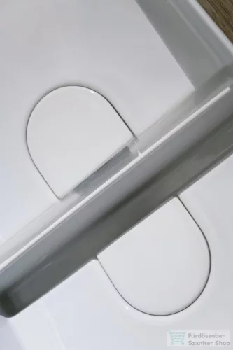 Laufen Sonar 100x37 cm-es csaplyuk nélküli mosdótál LCC bevonattal,fehér H8123484001121