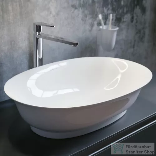 Laufen The New Classic 55x38 cm-es mosdótál LCC bevonattal,fehér H8128524001121