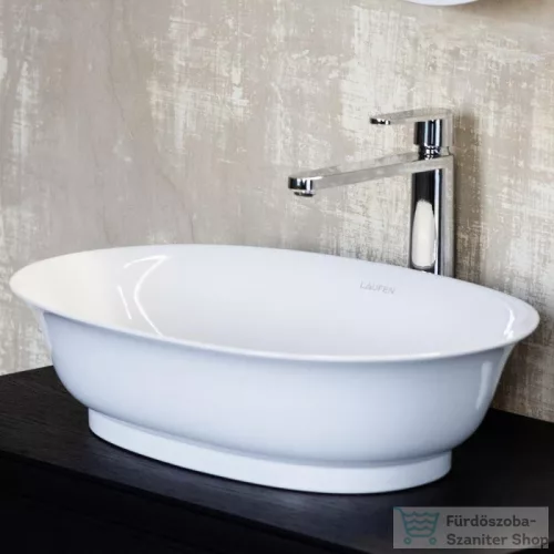 Laufen The New Classic 55x38 cm-es mosdótál LCC bevonattal,fehér H8128524001121