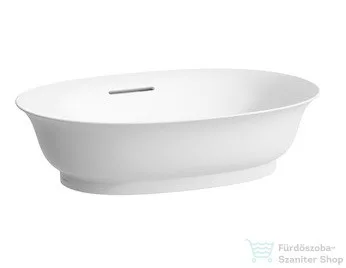 Laufen The New Classic 55x38 cm-es mosdótál túlfolyóval,matt fehér H8128537571091
