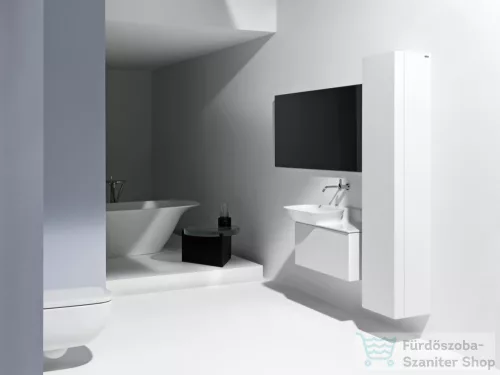 Laufen Ino 90x45 cm-es mosdó, pult a jobb oldalon,csaplyuk nélkül,LCC bevonattal,fehér H8133024001091