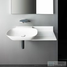   Laufen Ino 90x45 cm-es mosdó, pult a jobb oldalon,csaplyuk és túlfolyó nélkül,matt fehér H8133027571121