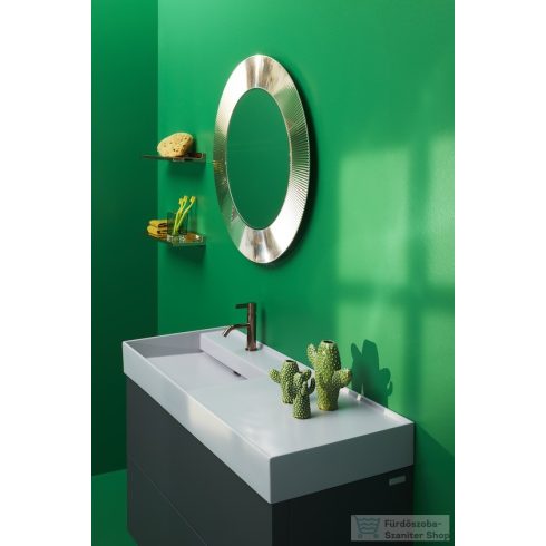 Laufen Kartell By Laufen 120x46 mosdó, jobb oldali polccal, 1 csaplyukkal H8133320001111 ( 813332 )