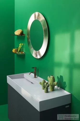 Laufen Kartell By Laufen 120x46 mosdó, jobb oldali polccal, 1 csaplyukkal H8133320001111 ( 813332 )