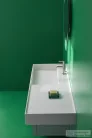 Laufen Kartell By Laufen 120x46 mosdó, jobb oldali polccal, 1 csaplyukkal H8133320001111 ( 813332 )