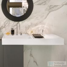   Laufen Kartell By Laufen 120x46 cm-es mosdó,jobb oldali polccal, 2 csaplyukkal,fehér H8133320008151