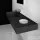 Laufen Kartell By Laufen 120x46 cm-es mosdó jobb oldali polccal,1 csaplyukkal,matt fekete H8133327161111